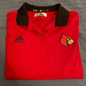 University of Louisville ACC Cardinal Red Polo